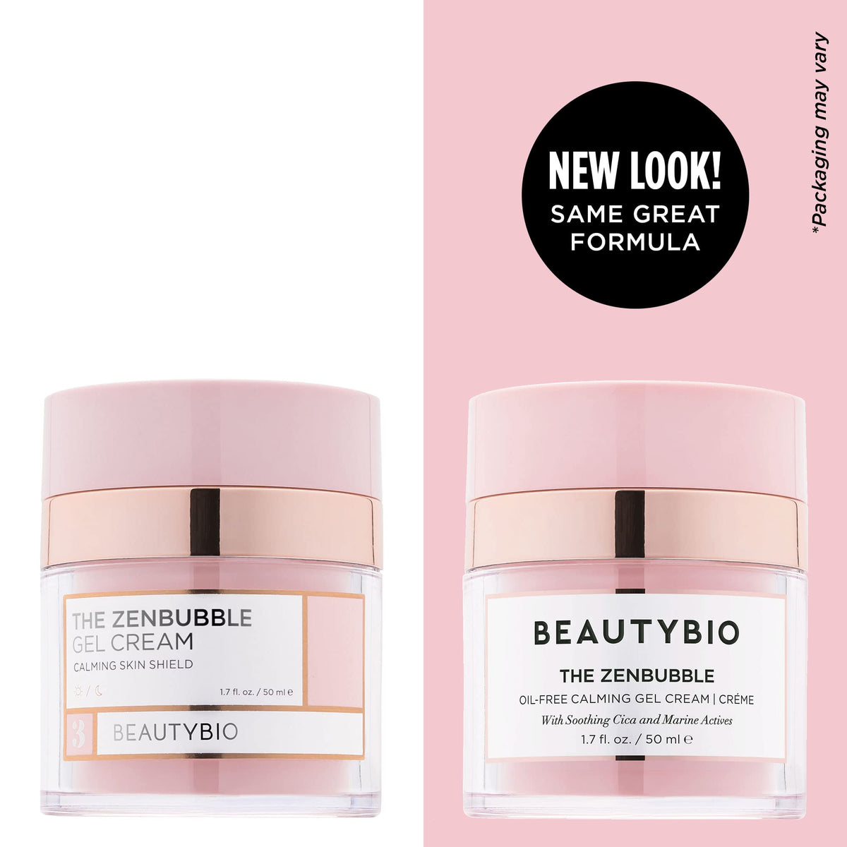 beautybio ZenBubble Gel Cream with natural ingredients