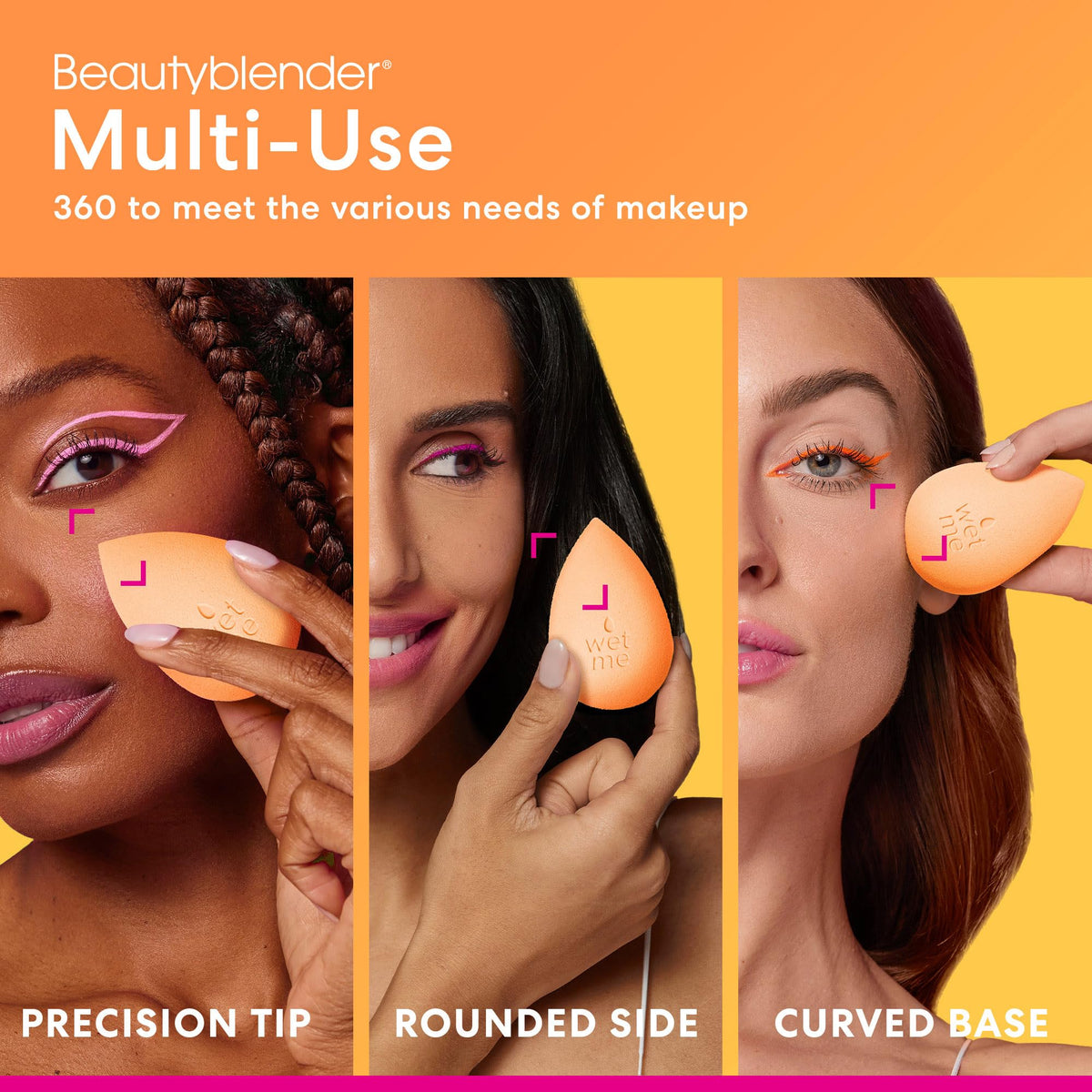 beautyblender Beam Makeup Sponge in a clean makeup setup