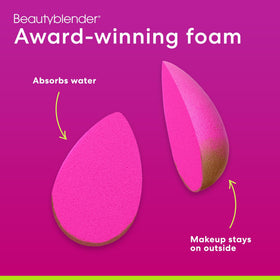 beautyblender Original Pink Makeup Sponge close-up