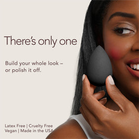 beautyblender Pro Blender Makeup Sponge back view showing texture