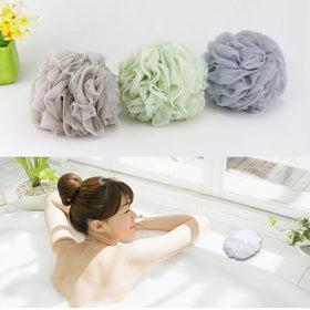 Beautyinside Bath Sponge Shower Loofah in use during shower