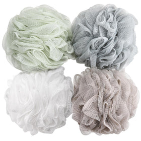 Beautyinside Bath Sponge Shower Loofah White front view