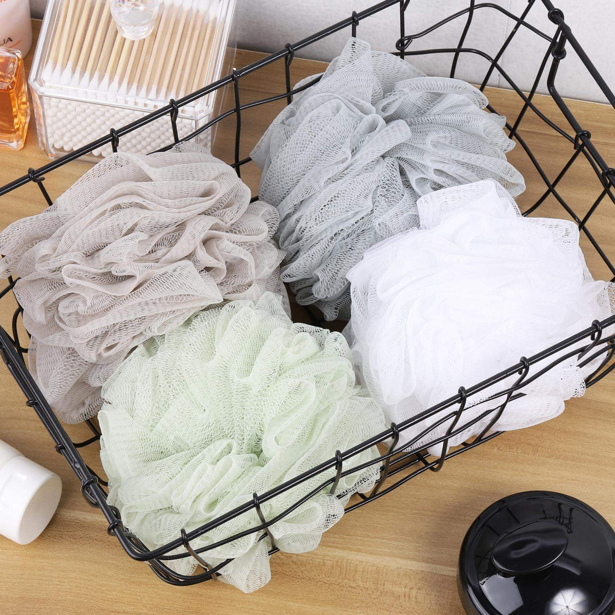 Beautyinside Bath Sponge Shower Loofah with hanging string