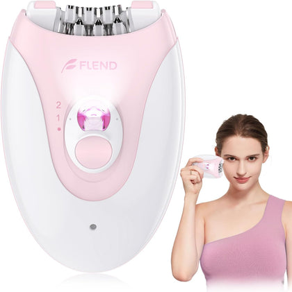 BEAUZMO Smooth Glide Epilator front view with LED light