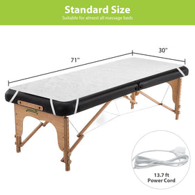 BECALIN Massage Table Warmer in a spa setting