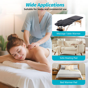 BECALIN Massage Table Warmer with elastic straps