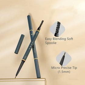 BECHY eyebrow pencil with built-in spoolie brush