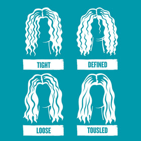 Bed Head A Wave We Go Adjustable Hair Waver in use creating waves