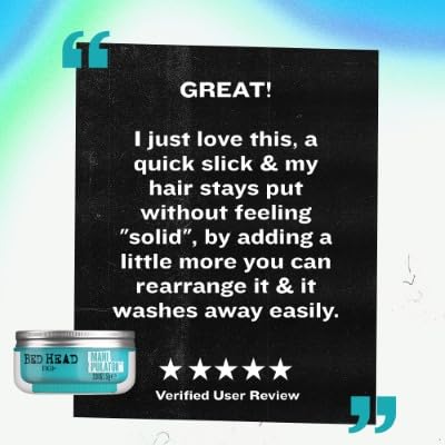 Bed Head Manipulator Hair Putty packaging details