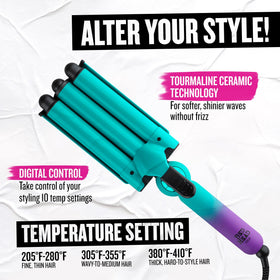 Bed Head Wave Affair Waver in lifestyle setting on a vanity