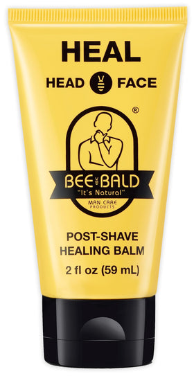 Bee Bald HEAL Aftershave Balm 2 fl oz front view