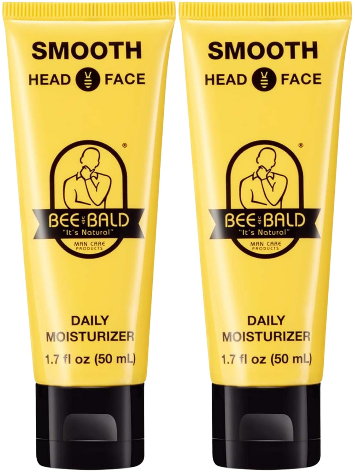 Bee Bald SMOOTH Bald Head Moisturizer front view, 1.7 fl oz