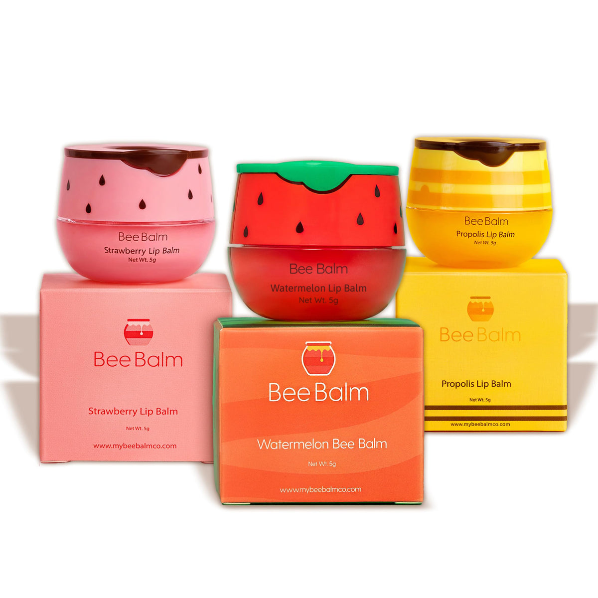 Bee Balm Original Lip Balm front view with packaging