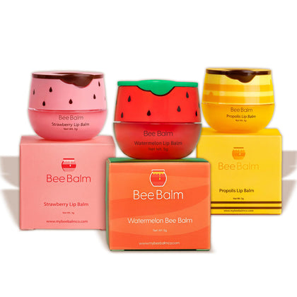 Bee Balm Original Lip Balm front view with packaging