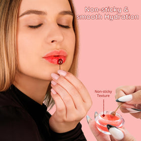 Bee Balm Original Lip Balm Watermelon in a hand