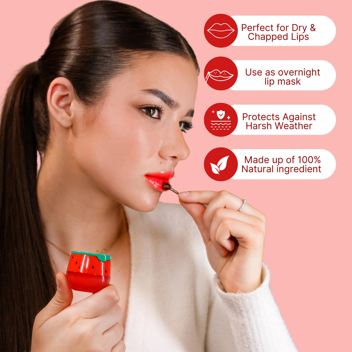 Bee Balm Original Lip Balm Watermelon packaging
