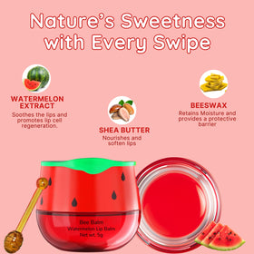 Bee Balm Original Lip Balm Watermelon side view