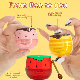 Bee Balm Original Lip Balm with watermelon flavour