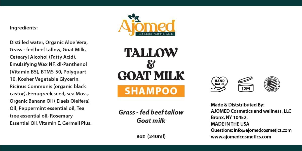 Beef Tallow & Goat Milk Conditioner texture on hand
