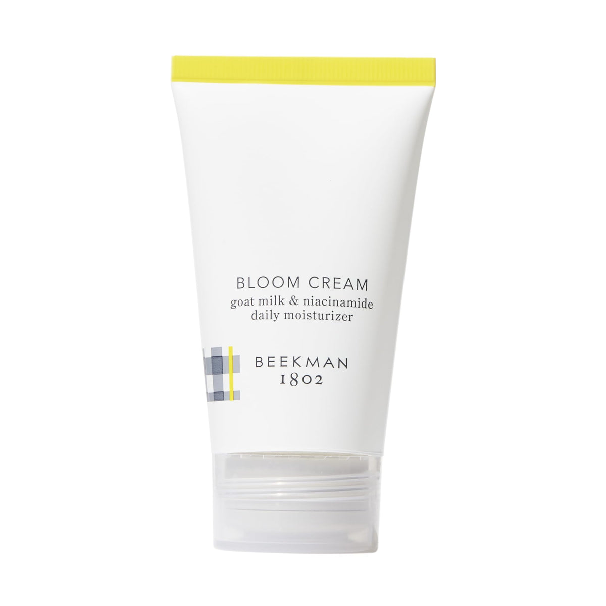 Beekman 1802 Bloom Cream Goat Milk Face Moisturiser tube front view