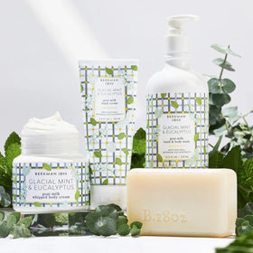 Beekman 1802 Goat Milk Face Wipes displayed with floral background