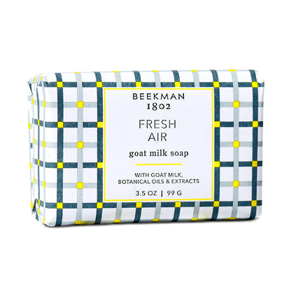 Beekman 1802 Goat Milk Soap Fresh Air front view