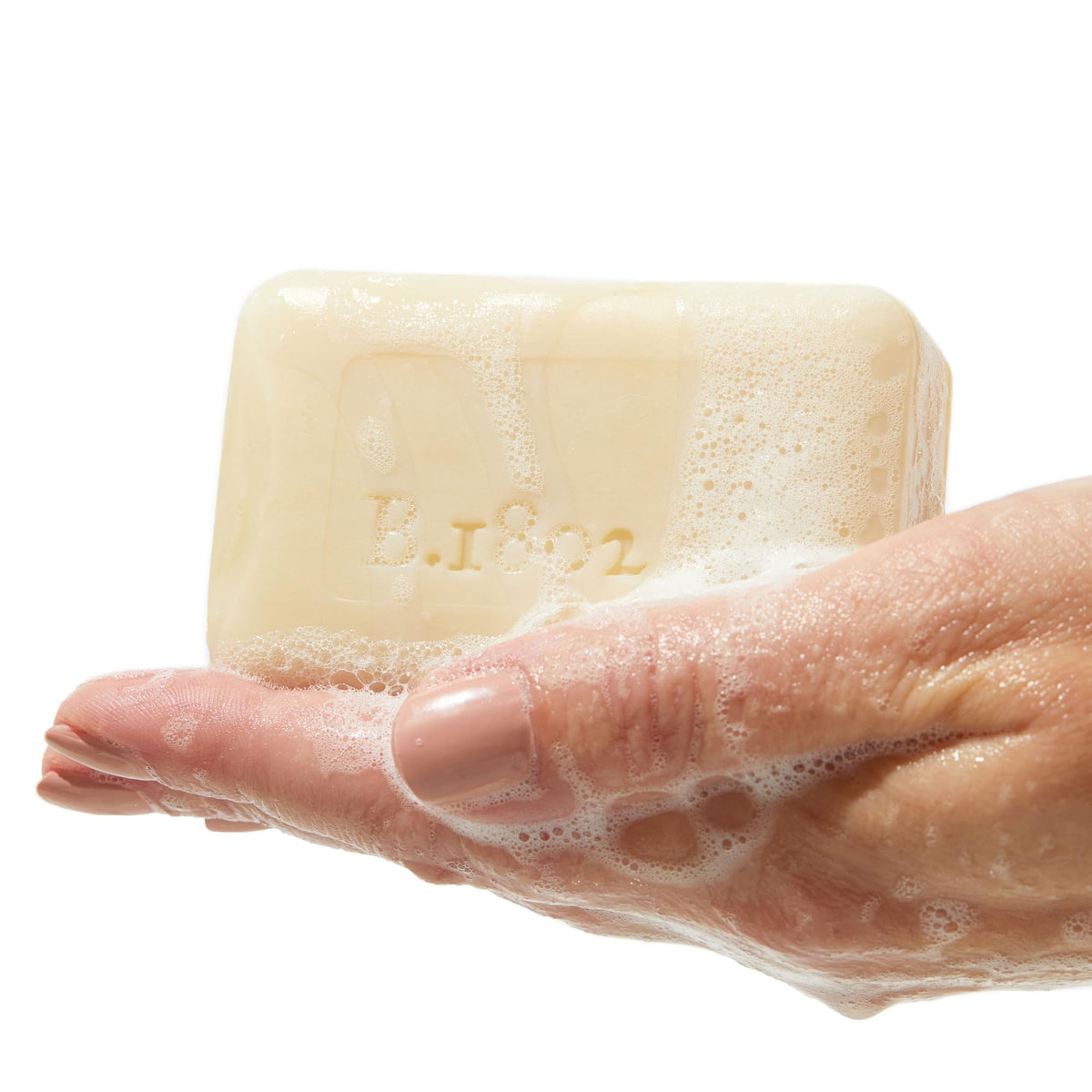 Beekman 1802 Goat Milk Soap Lavender back view