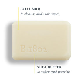 Beekman 1802 Goat Milk Soap Lavender side view