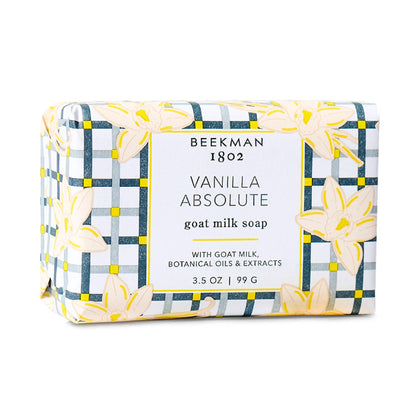Beekman 1802 Goat Milk Soap Vanilla Absolute front view
