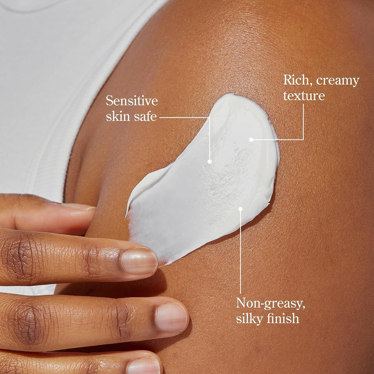 Beekman 1802 Goat Milk Whipped Body Cream Coconut Cream texture close-up