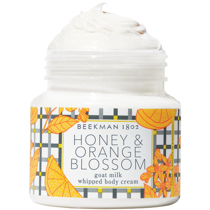 Beekman 1802 Goat Milk Whipped Body Cream Honey & Orange Blossom front view