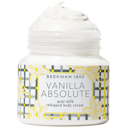 Beekman 1802 Goat Milk Whipped Body Cream Vanilla Absolute front view