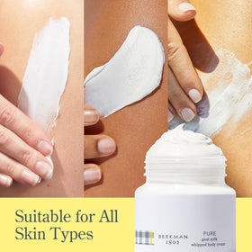 Beekman 1802 Goat Milk Whipped Body Cream with shea butter ingredients