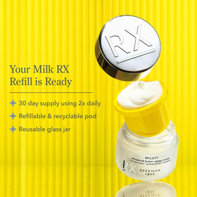 Beekman 1802 Milk RX Advanced Better Aging Face Cream texture close-up