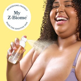 Beekman 1802 Milk Shake Body Mist back view with ingredient list