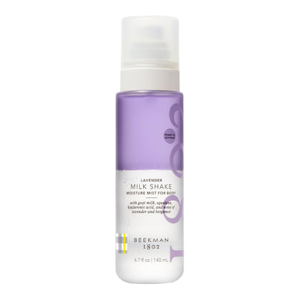 Beekman 1802 Milk Shake Body Mist Lavender 4.7 fl oz front view