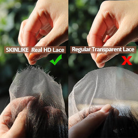 BEEOS 13x4 Skinlike HD Lace Frontal packaging