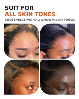 BEEOS 13x6 HD Lace Frontal Piece packaging