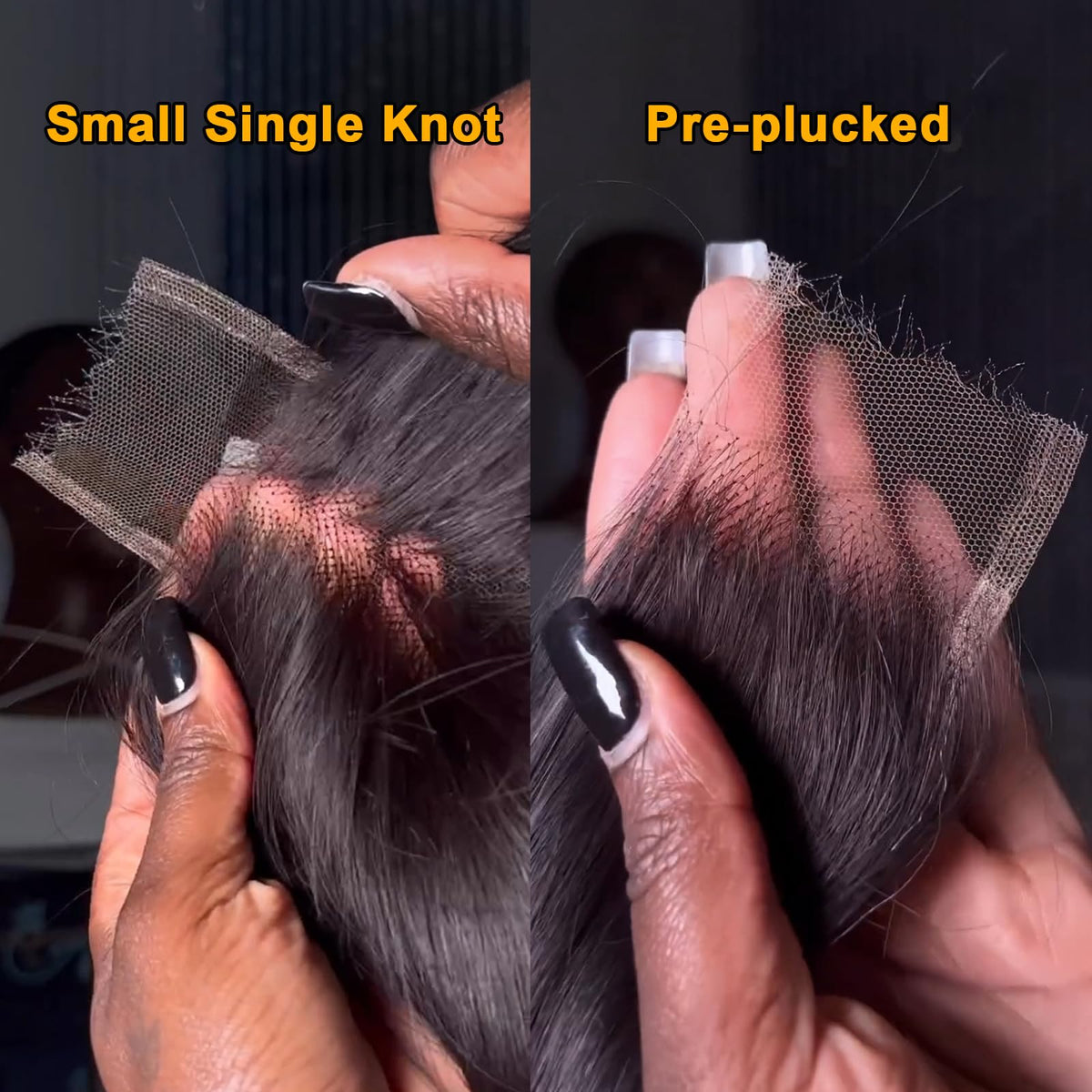 BEEOS 2x6 HD Lace Closure with styling options