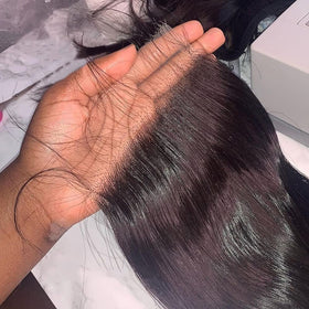 BEEOS Body Wave 5x5 HD Lace Closure side view