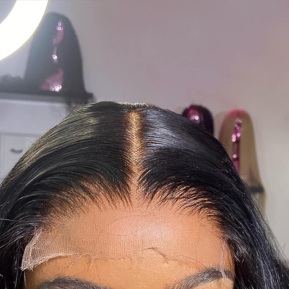 BEEOS Body Wave 6x6 HD Lace Closure side view