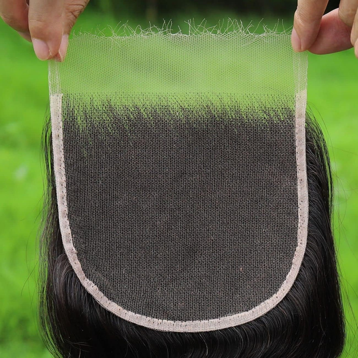 BEEOS HD Lace Closure 12 Inch front view with ultra-thin lace