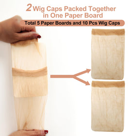 BEEOS HD Wig Cap close-up of the breathable fabric