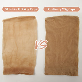 BEEOS HD Wig Cap in use with a lace front wig