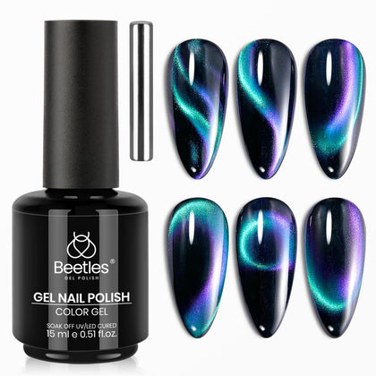 Beetles 15ml Cat Eye Gel Nail Polish front view
