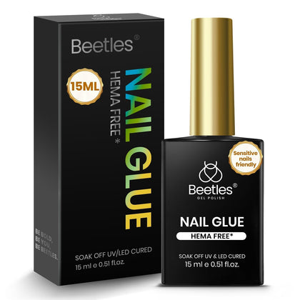beetles 15ml HEMA-Free Nail Glue Gel front view