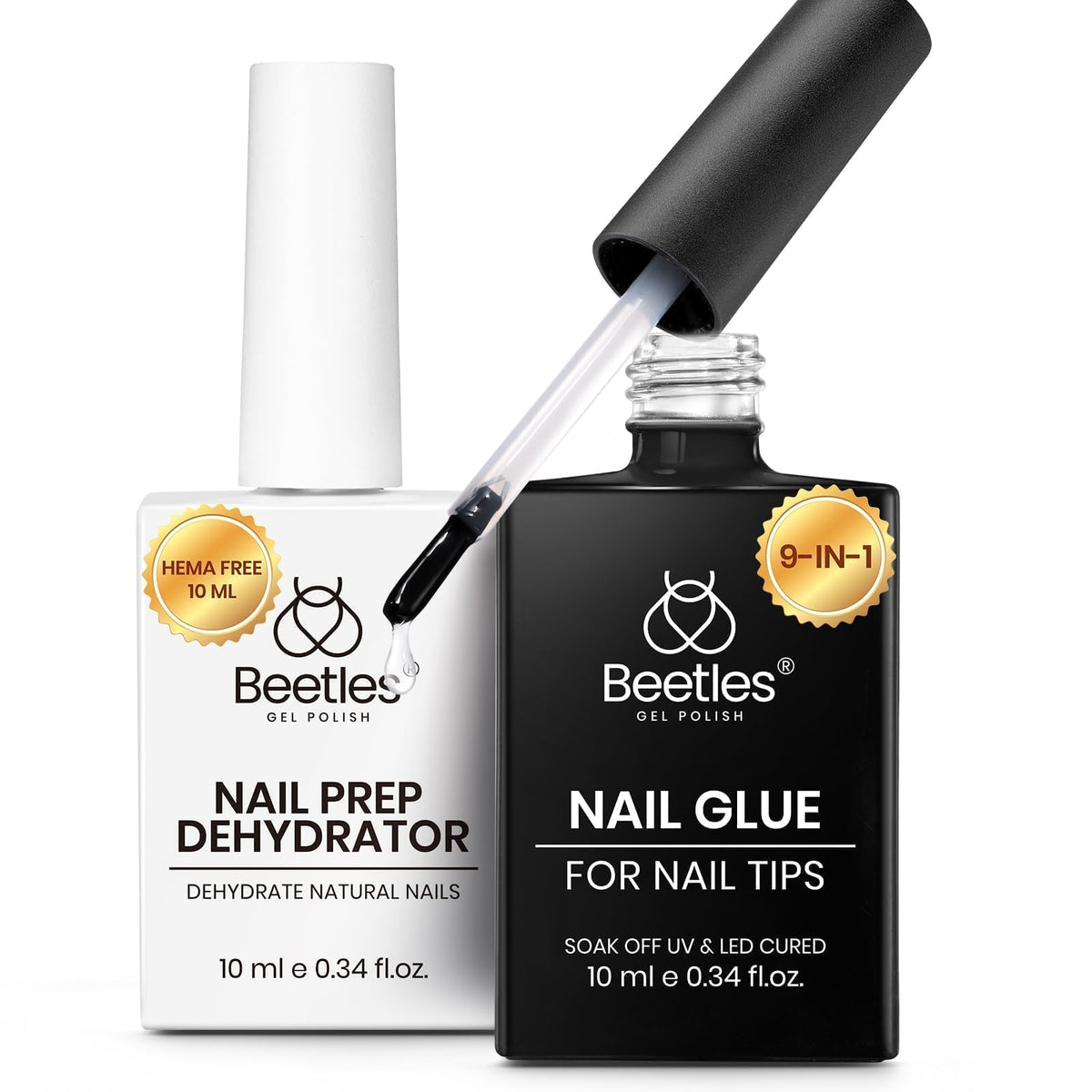 beetles 9-in-1 Nail Glue & Dehydrator Kit front view