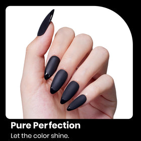 Beetles Black Gel Nail Polish 15ml packaging