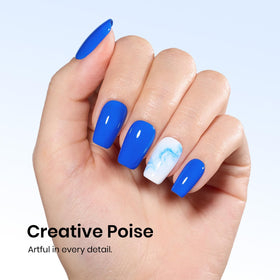 Beetles Blue Gel Polish packaging details