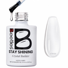 beetles Builder Gel for Nails 0.51 fl. oz clear bottle front view